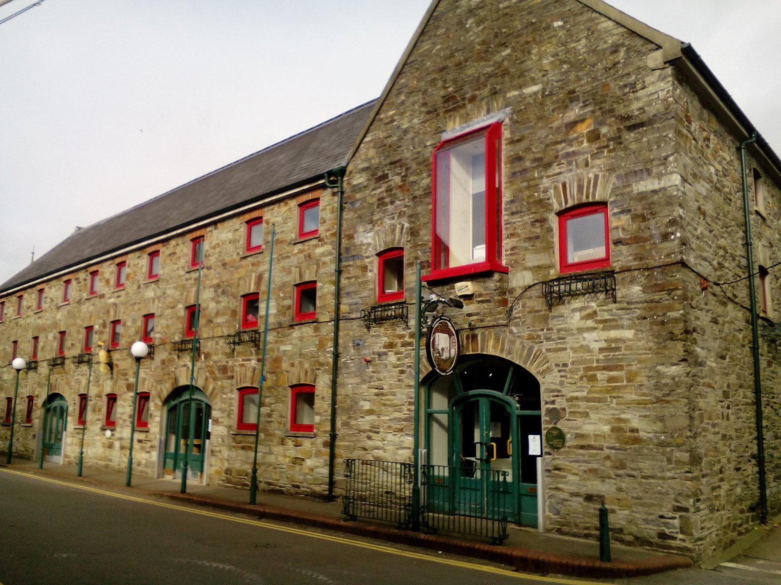 A photograph of the Clonakilty Library and Cork County Council offices.